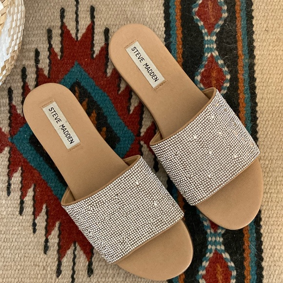 Steve Madden Sienna Rhinestone Sandals - Picture 4 of 5